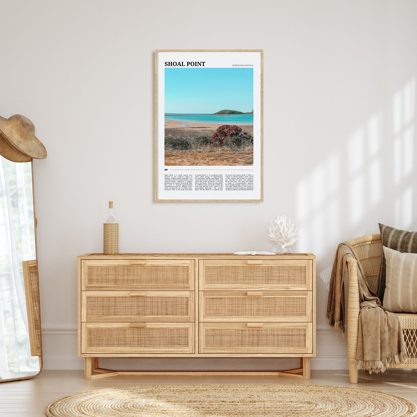 Shoal Point Travel Color Poster