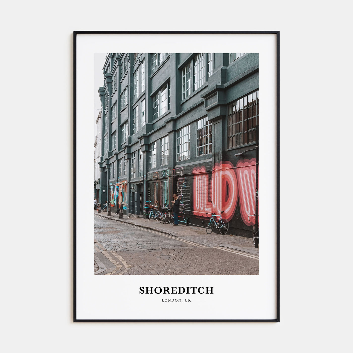 Shoreditch Portrait Color Poster