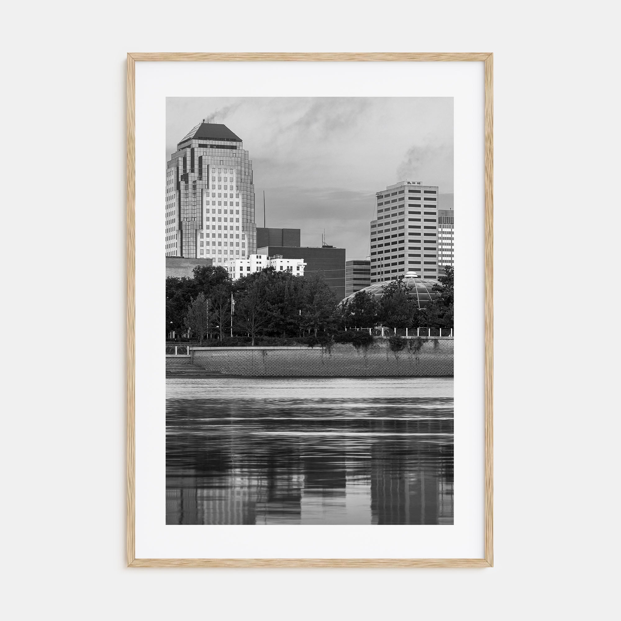 Shreveport Photo B&W Poster