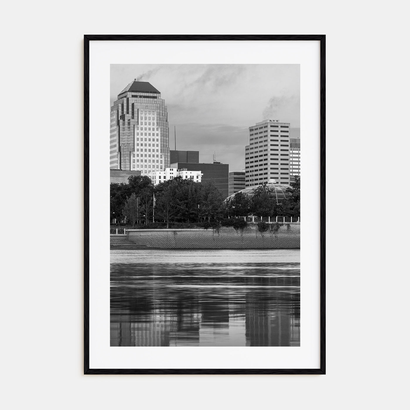 Shreveport Photo B&W Poster