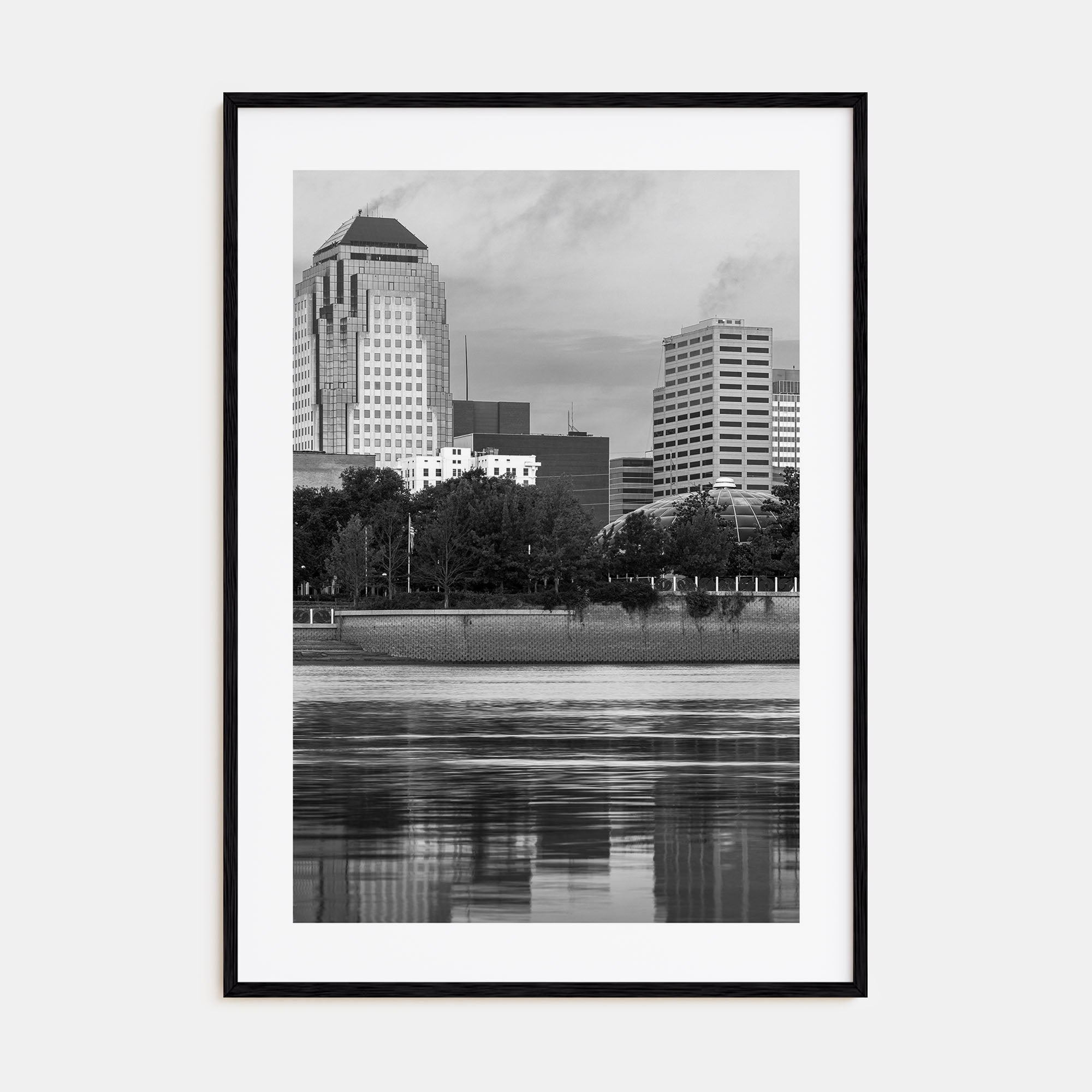 Shreveport Photo B&W Poster