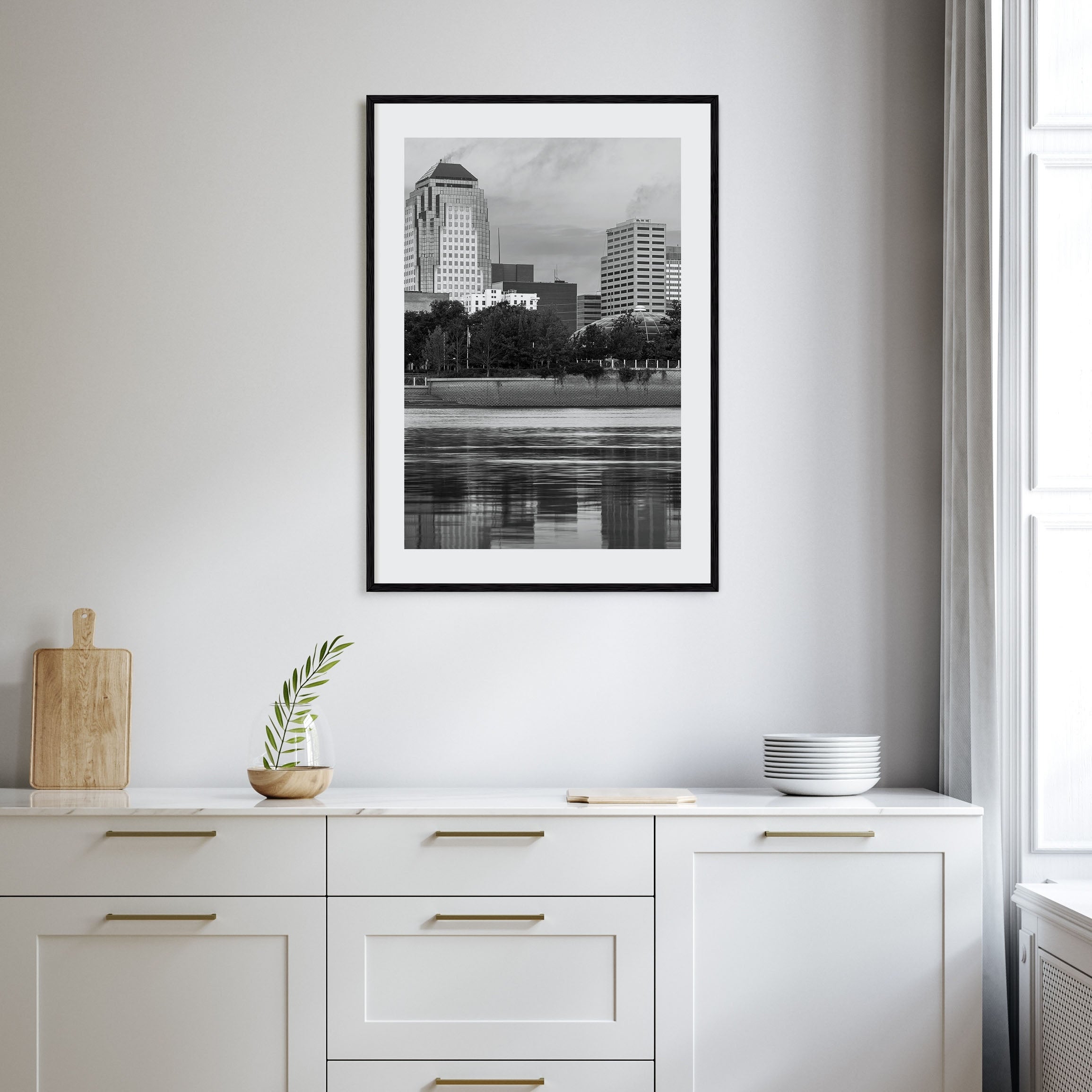 Shreveport Photo B&W Poster