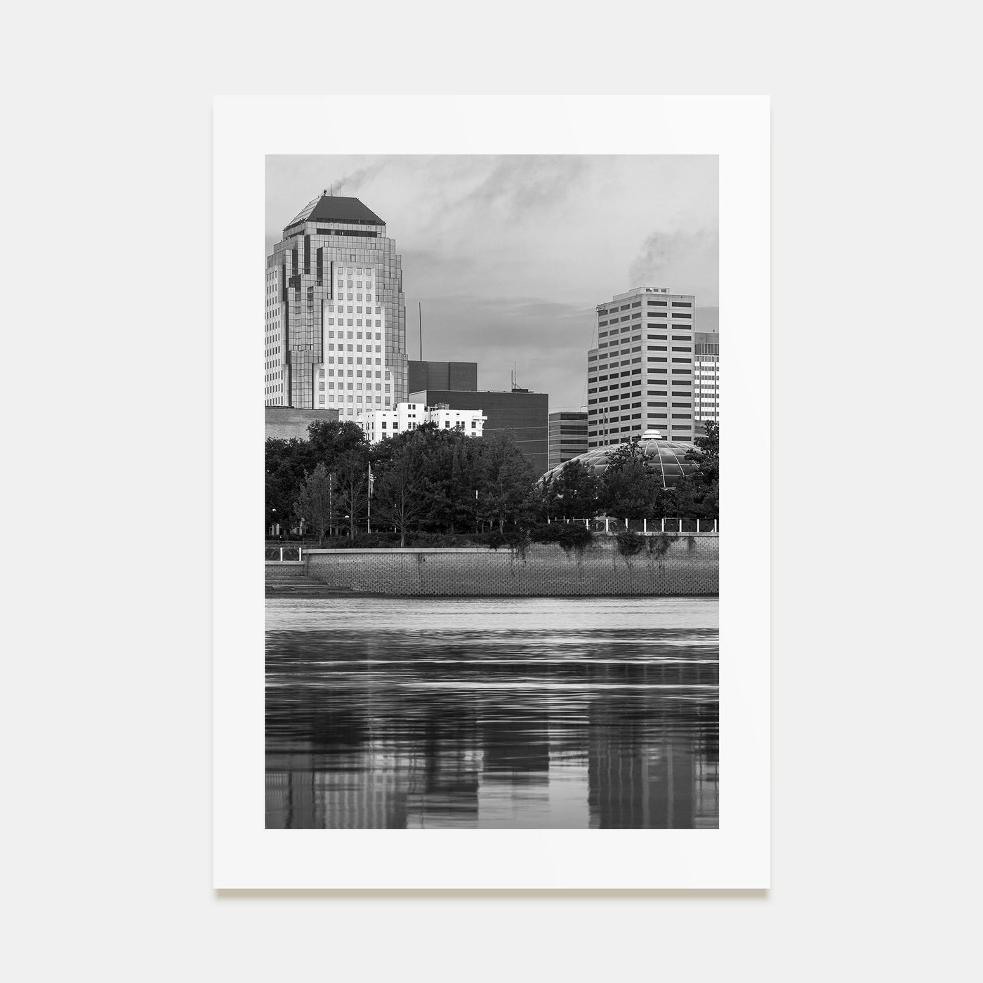 Shreveport Photo B&W Poster