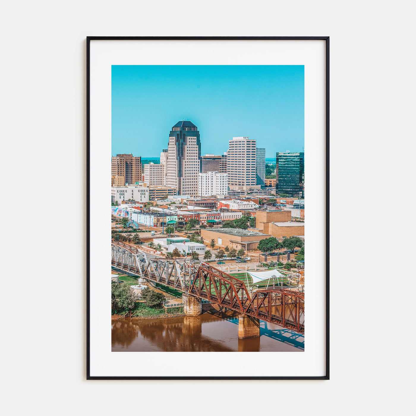 Shreveport Photo Color Poster