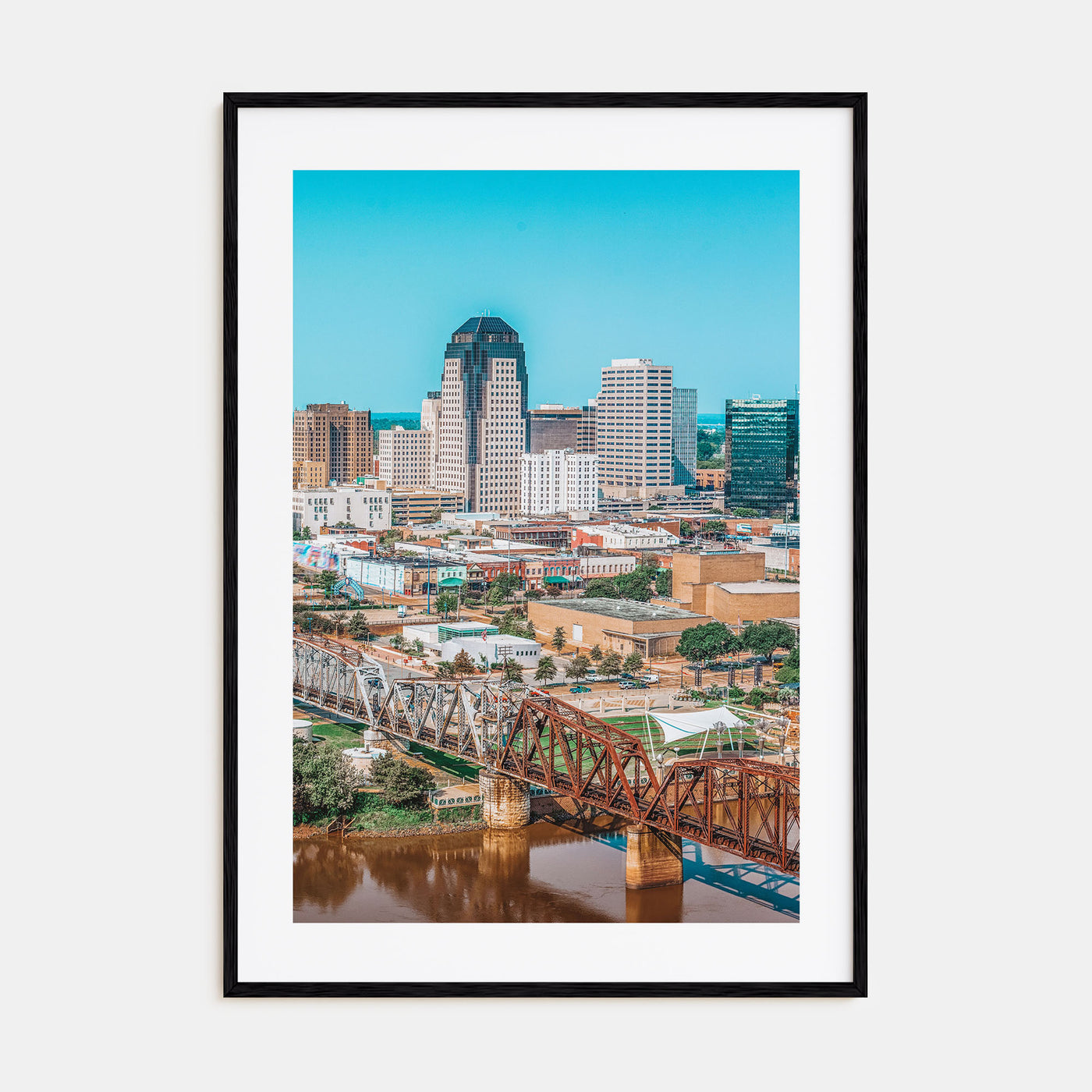 Shreveport Photo Color Poster