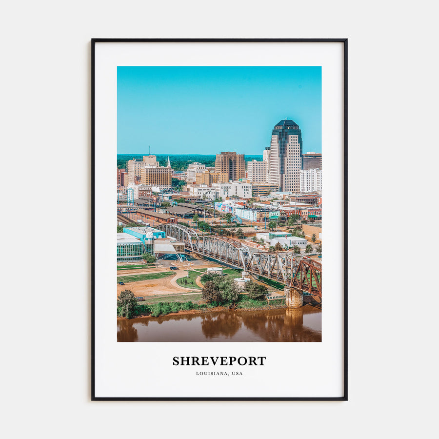 Shreveport Portrait Color Poster