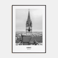 Sibiu Portrait B&W Poster