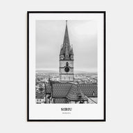 Sibiu Portrait B&W Poster