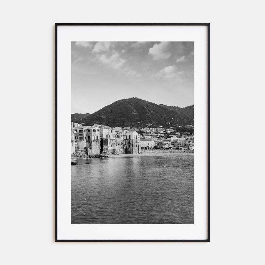 Sicily Photo B&W Poster