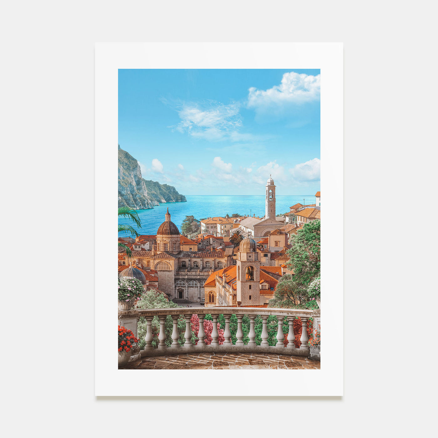 Sicily Photo Color Poster