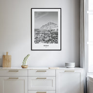 Sicily Portrait B&W No 1 Poster