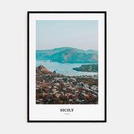 Sicily Portrait Color Poster