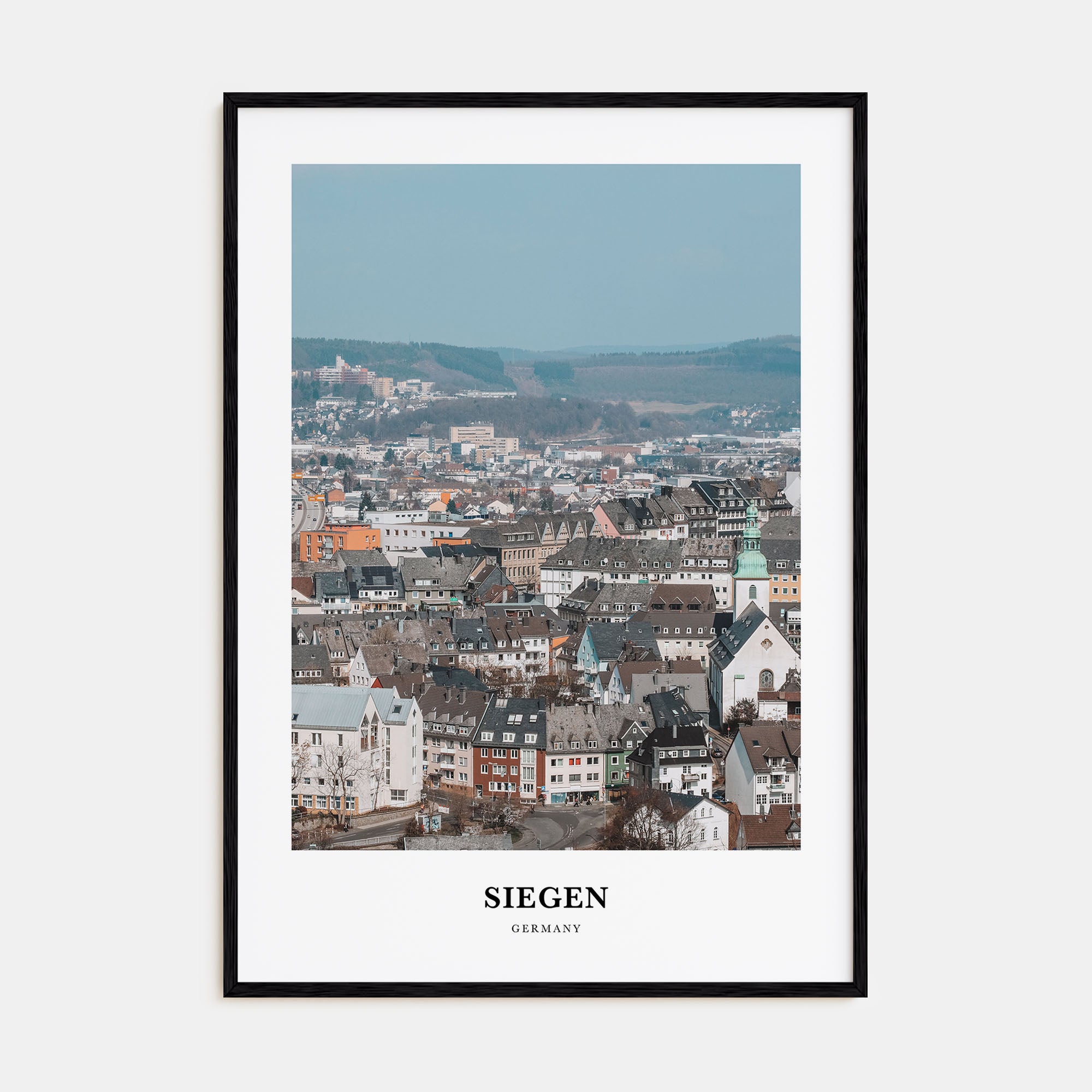 Siegen Portrait Color Poster