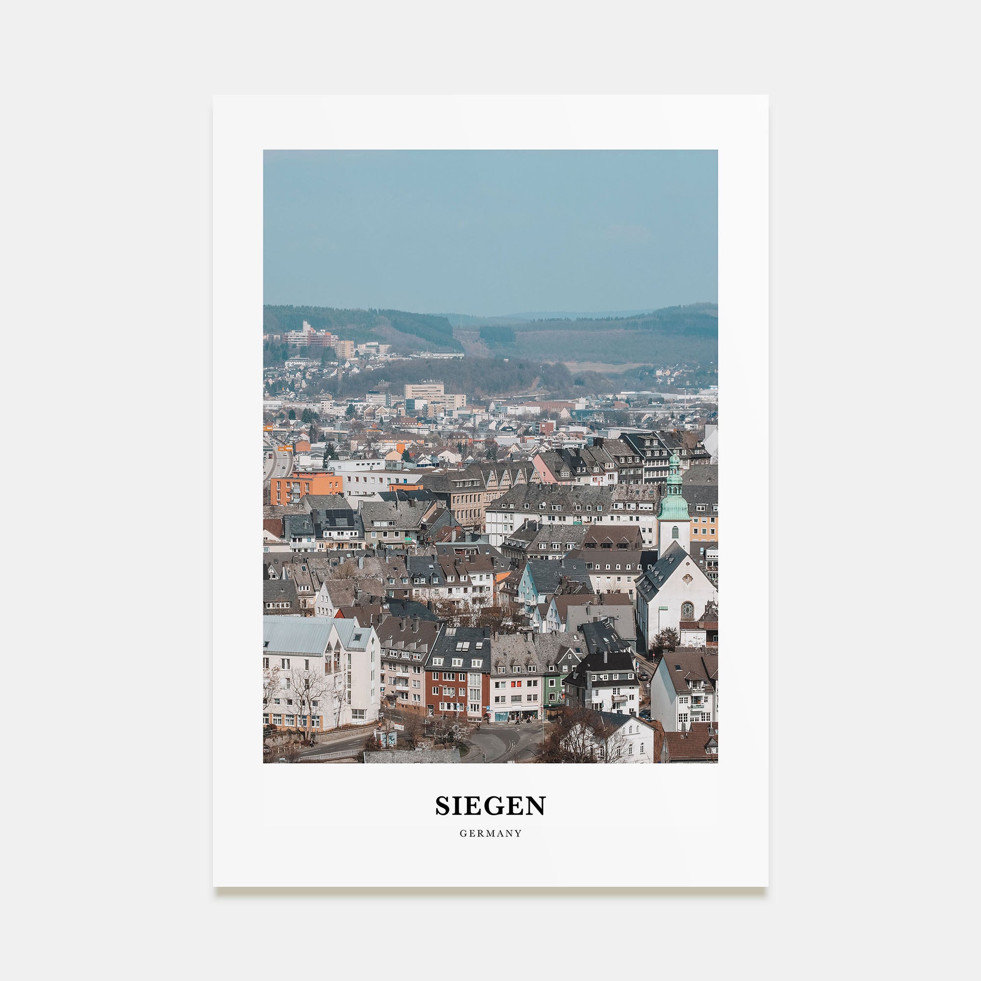 Siegen Portrait Color Poster