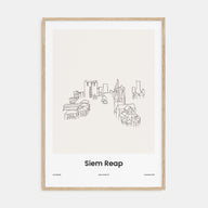 Siem Reap Drawn Poster