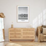 Siem Reap Portrait B&W Poster