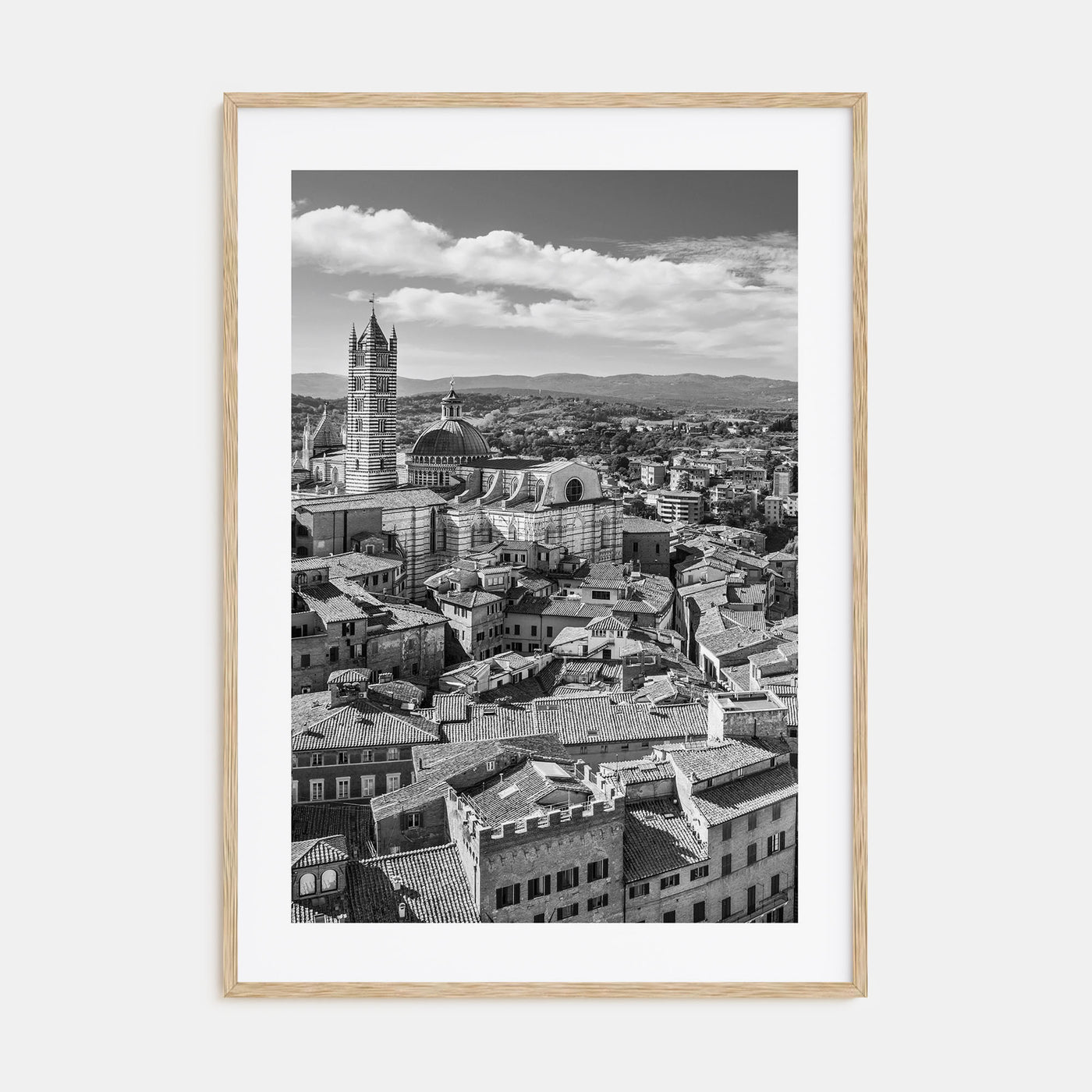 Siena Photo B&W Poster