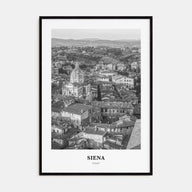 Siena Portrait B&W Poster