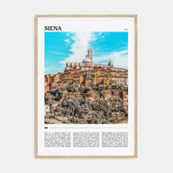 Siena Travel Color Poster