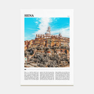 Siena Travel Color Poster