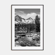 Sierra Nevada Photo B&W Poster
