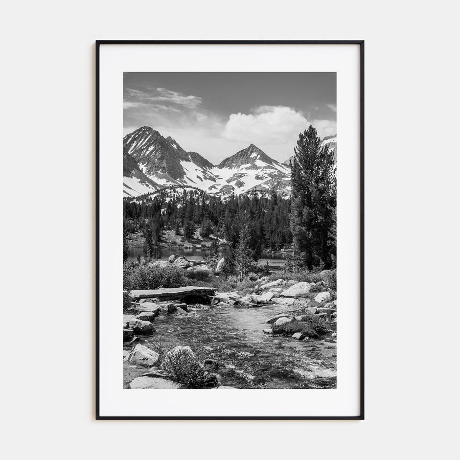 Sierra Nevada Photo B&W Poster