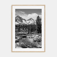 Sierra Nevada Photo B&W Poster