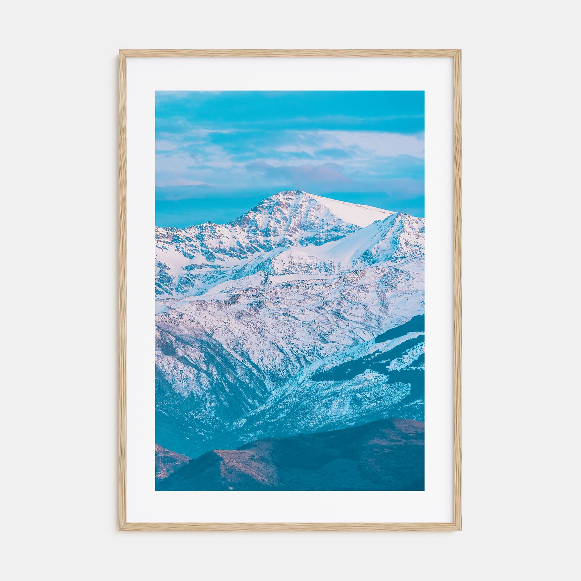 Sierra Nevada Photo Color Poster
