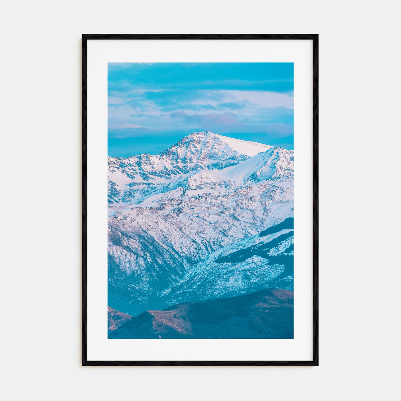 Sierra Nevada Photo Color Poster