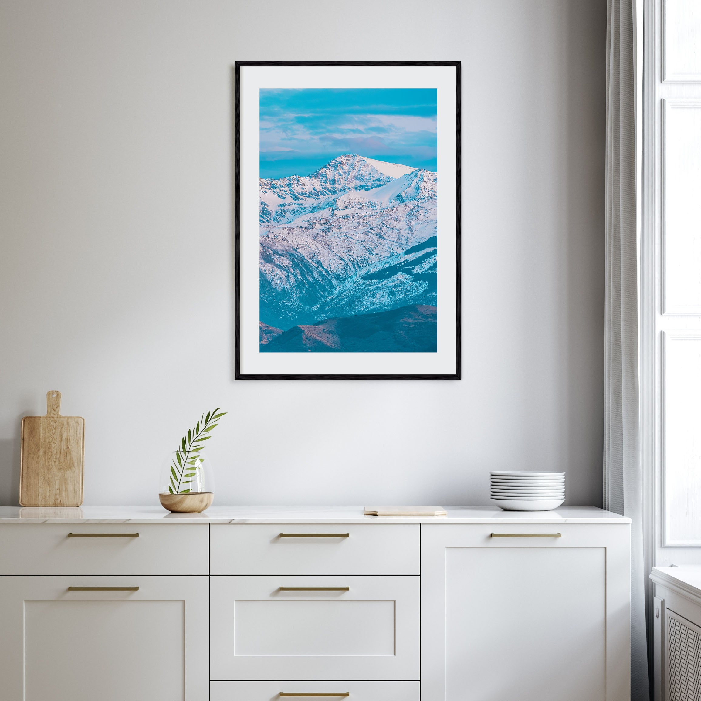 Sierra Nevada Photo Color Poster