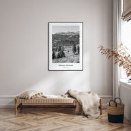 Sierra Nevada Portrait B&W Poster