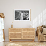 Siesta Key Landscape B&W Poster