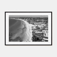 Siesta Key Landscape B&W Poster