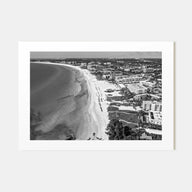 Siesta Key Landscape B&W Poster
