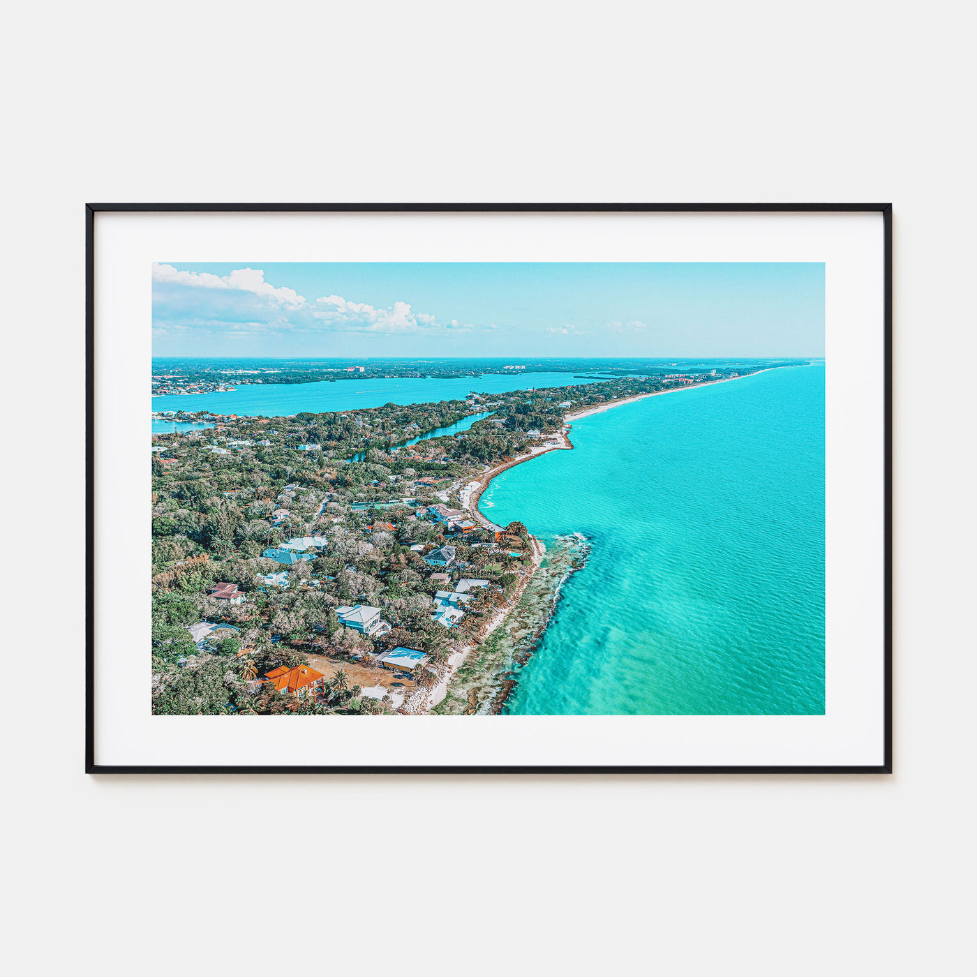 Siesta Key Landscape Color Poster