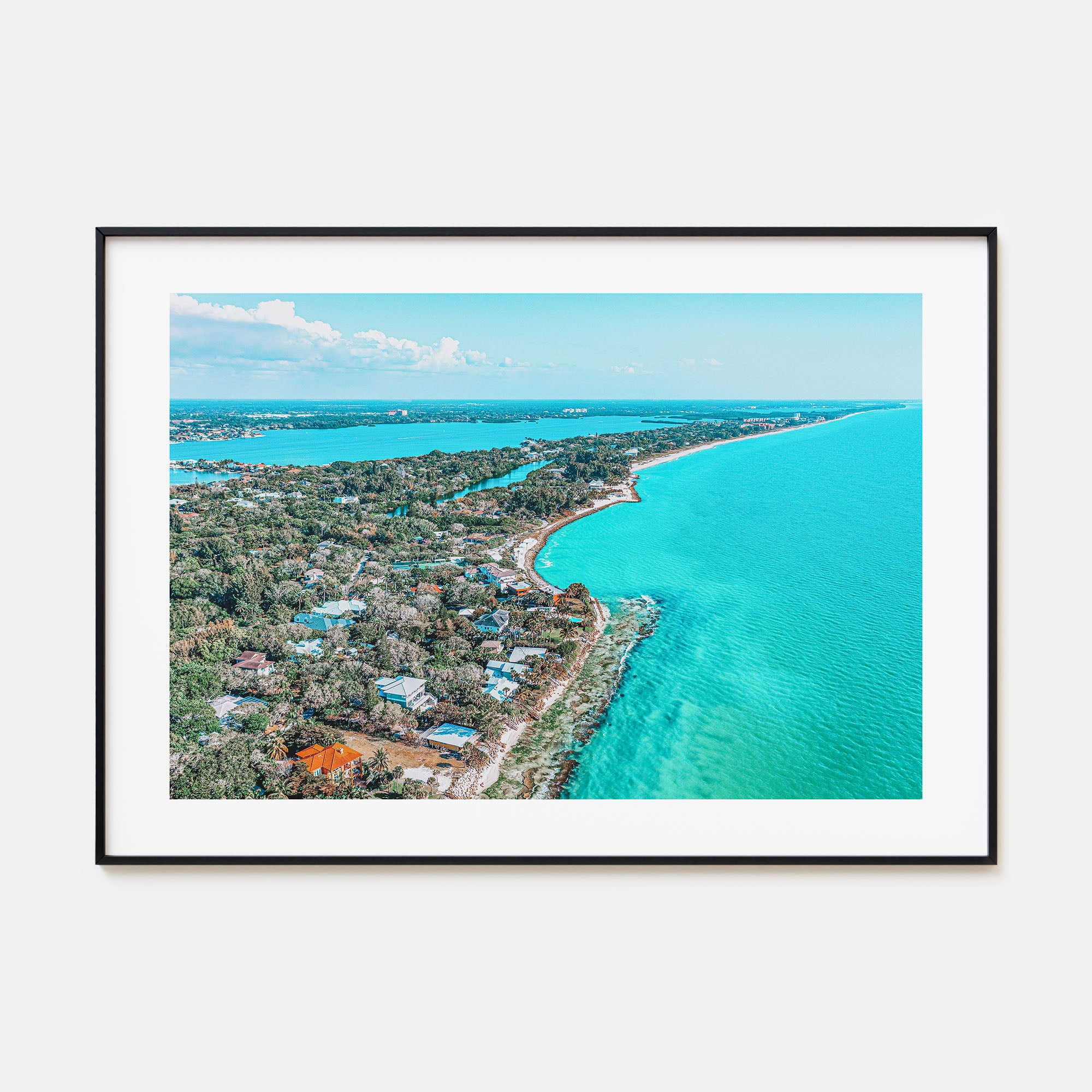 Siesta Key Landscape Color Poster