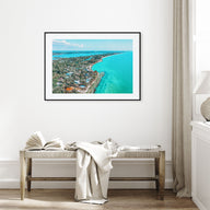 Siesta Key Landscape Color Poster