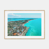 Siesta Key Landscape Color Poster