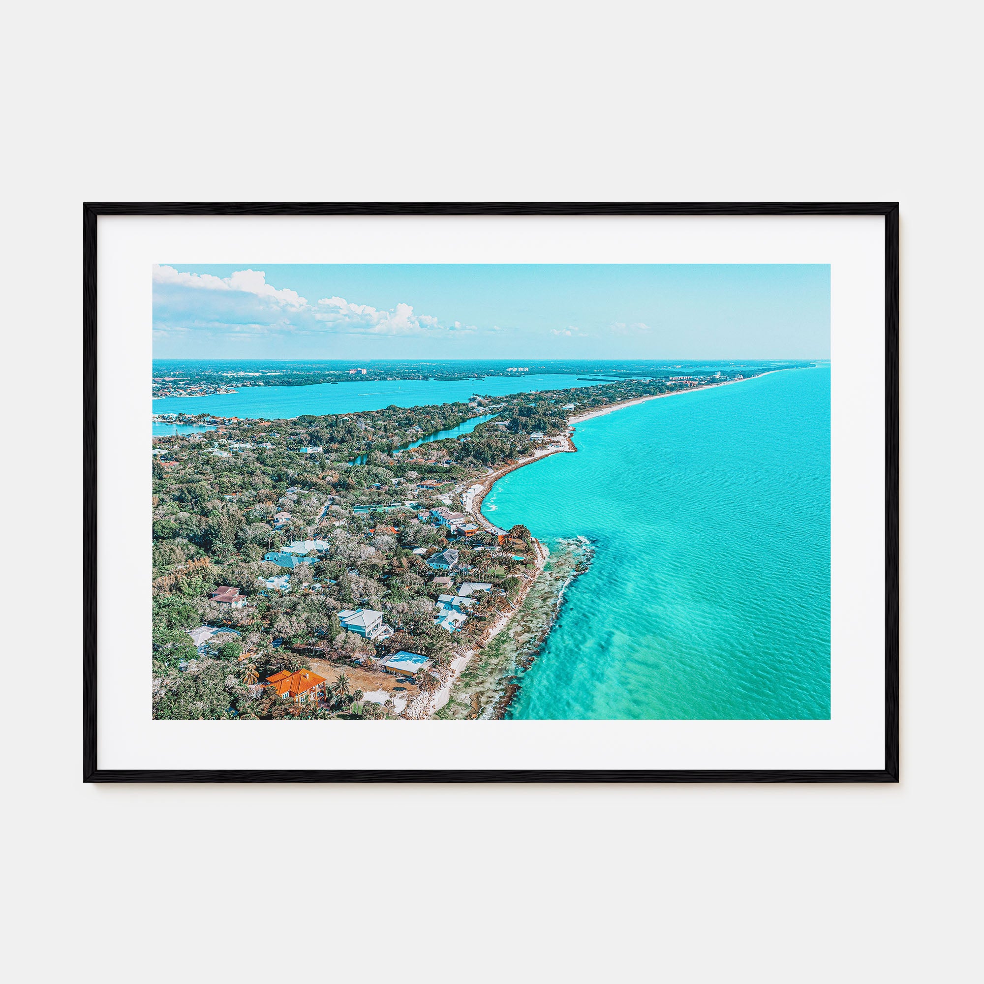Siesta Key Landscape Color Poster