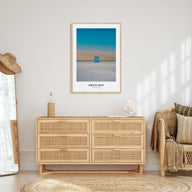 Siesta Key Portrait Color Poster