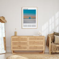 Siesta Key Travel Color Poster
