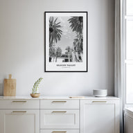 Silicon Valley Portrait B&W Poster