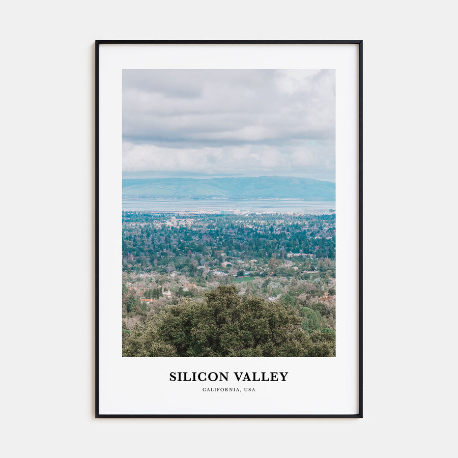 Silicon Valley Portrait Color No 1 Poster