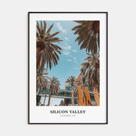 Silicon Valley Portrait Color No 2 Poster
