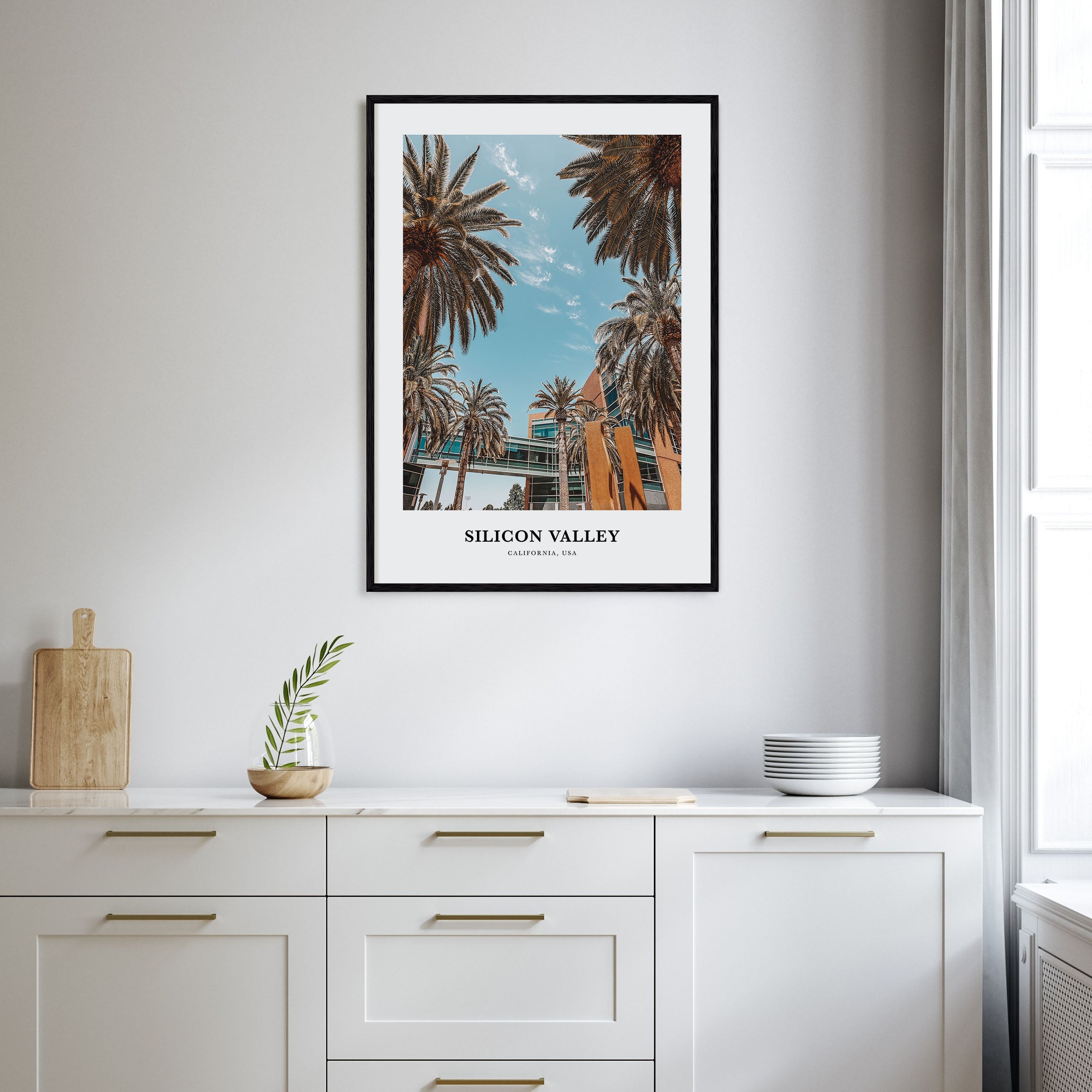 Silicon Valley Portrait Color No 2 Poster