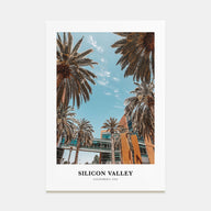 Silicon Valley Portrait Color No 2 Poster
