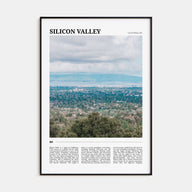 Silicon Valley Travel Color No 1 Poster