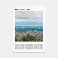 Silicon Valley Travel Color No 1 Poster