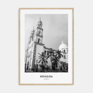 Sinaloa Portrait B&W Poster