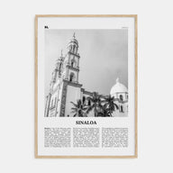 Sinaloa Travel B&W Poster